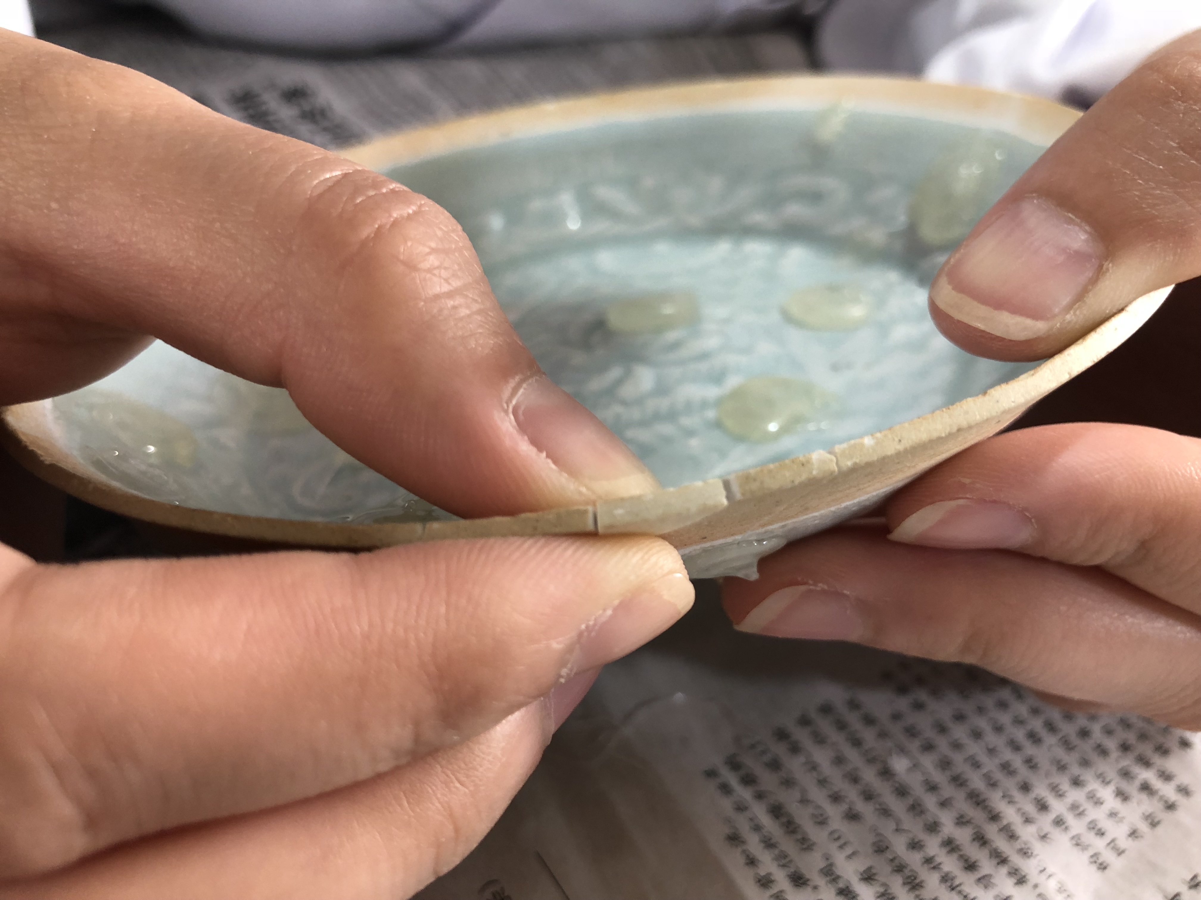 碎片固定與粘接