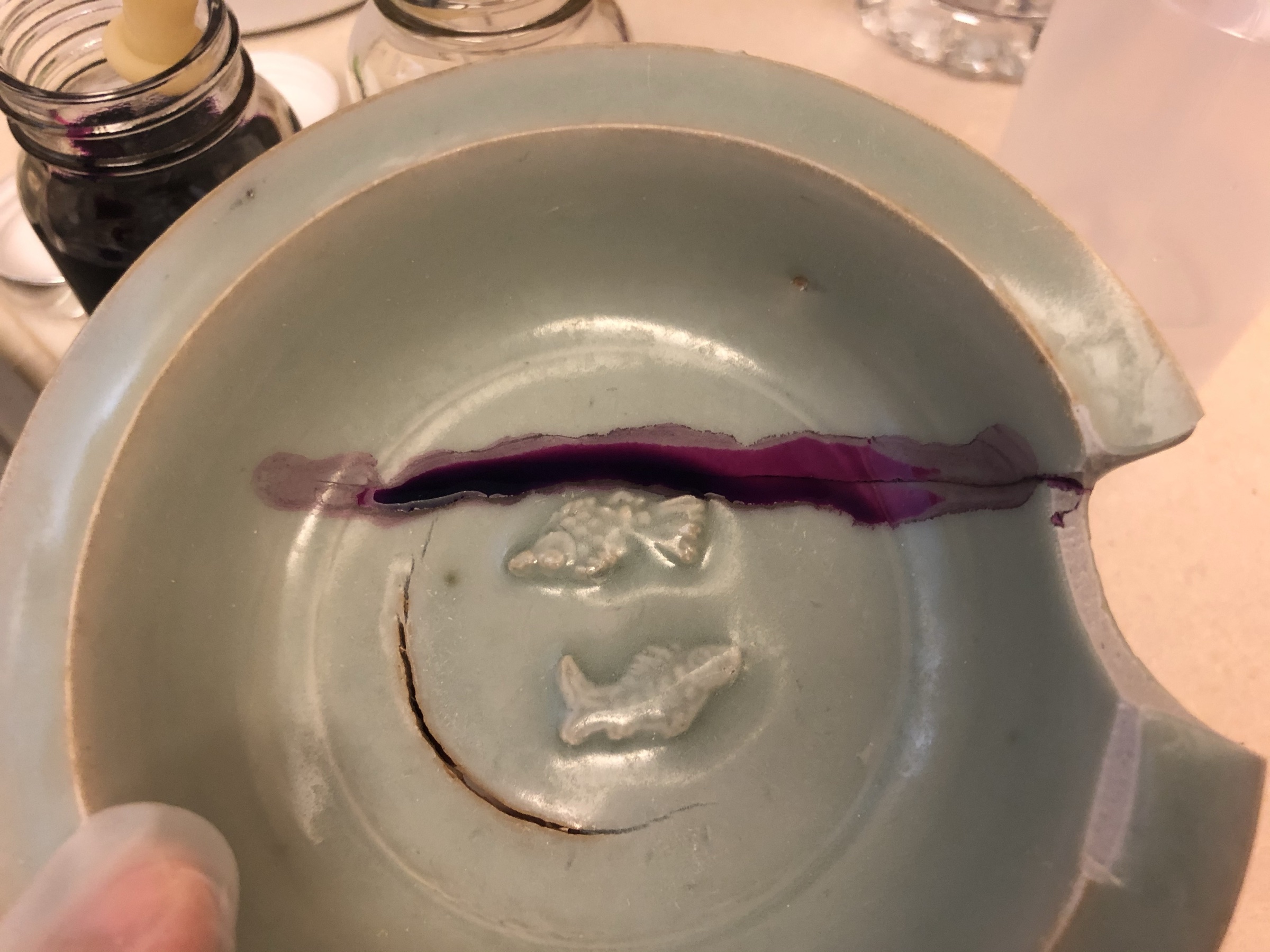 清洗沖線